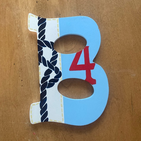 JACOB wooden letters - Picture 6 of 7